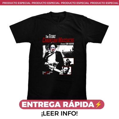 ENTREGA RÁPIDA - Remera La Masacre de Texas
