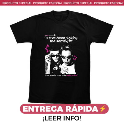 ENTREGA RÁPIDA - Remera Catriel y Paco Amoroso