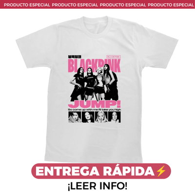 ENTREGA RÁPIDA - Remera Blackpink