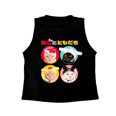 Musculosa Gatitos Sanrio