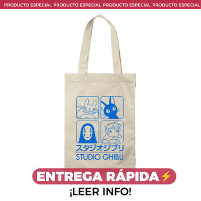 ENTREGA RÁPIDA - Tote bag Ghibli