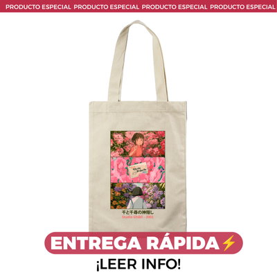 ENTREGA RÁPIDA - Tote bag El Viaje de Chihiro