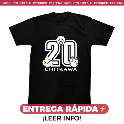 ENTREGA RÁPIDA - Remera Chiikawa