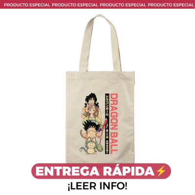 ENTREGA RÁPIDA - Tote bag Dragon Ball