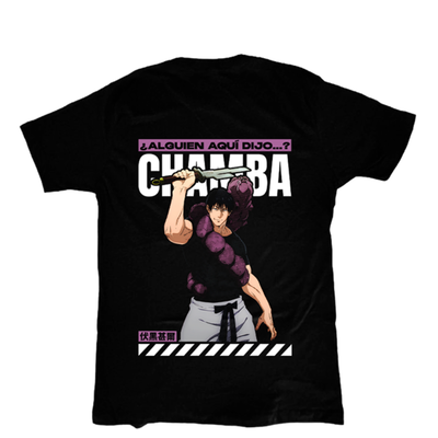 Remera Toji Fushiguro "Chamba" - Jujutsu Kaisen