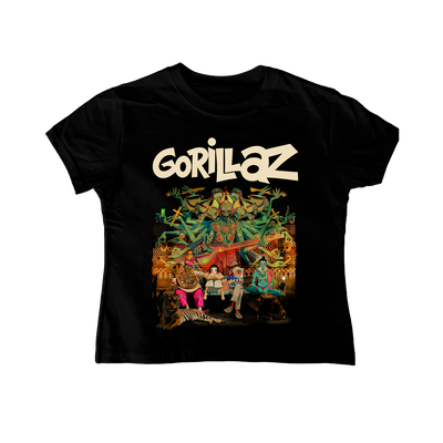 Baby tee Gorillaz "THE MOUNTAIN"