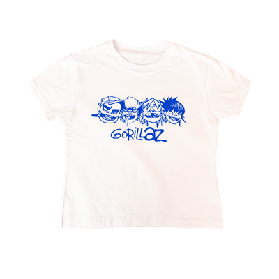 Baby tee Gorillaz "ELEGÍ EL COLOR"