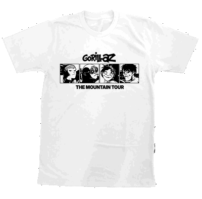 Remera Gorillaz "RECITAL"