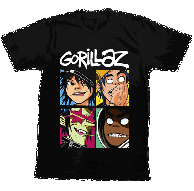 Remera Gorillaz