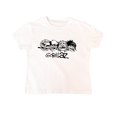 Baby tee Gorillaz "ELEGÍ EL COLOR"