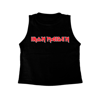Musculosa Iron Maiden logo