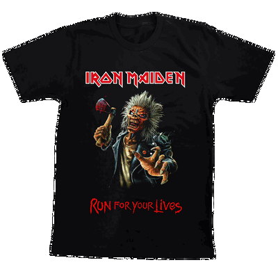 Remera Iron Maiden Run For your Lives