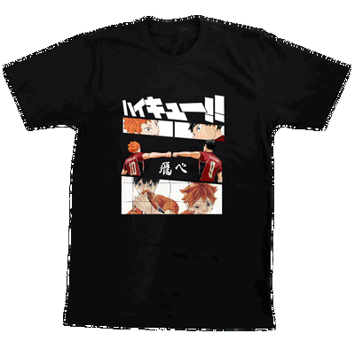 Remera Hinata y Kageyama - Haikyuu!!