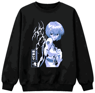 Buzo cuello redondo Rei - Evangelion