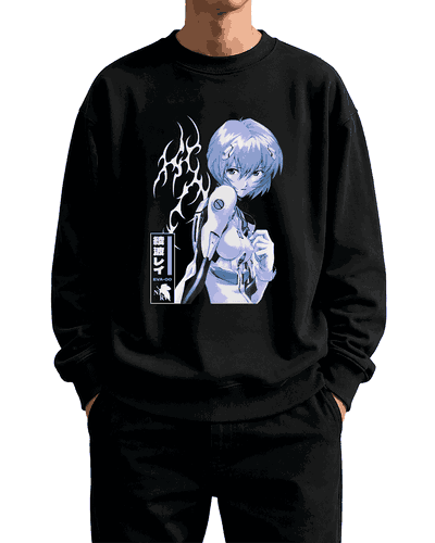 Buzo cuello redondo Rei - Evangelion
