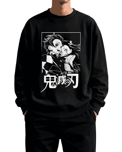 Buzo cuello redondo Demon Slayer