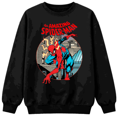 Buzo cuello redondo Spiderman