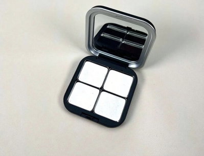 PALETA IMANTADA CON LATAS PARA DEPOTAR