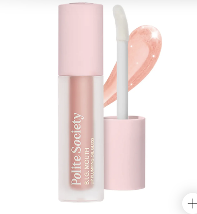 POLITE SOCIETY Lip Plumping Oil Gloss SHIMMER