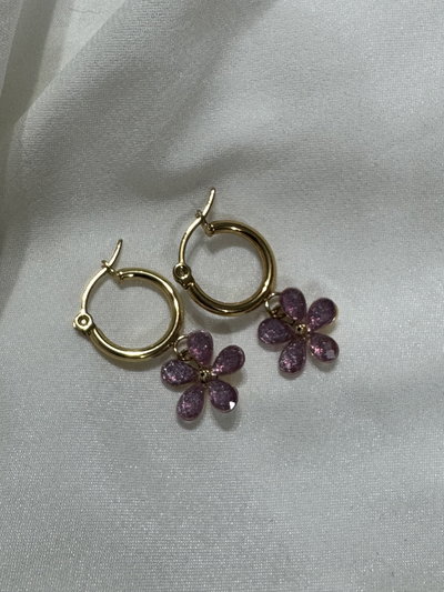 AROS FLOR LILA