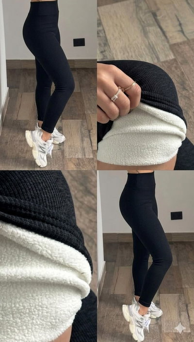 CALZA BECKY CON PIEL
