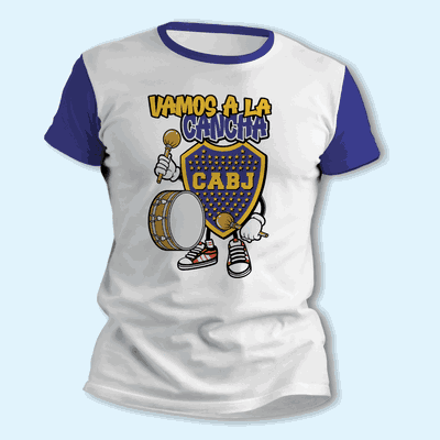 Remeras de Boca Divertidas para Hombres Futboleros - 9003
