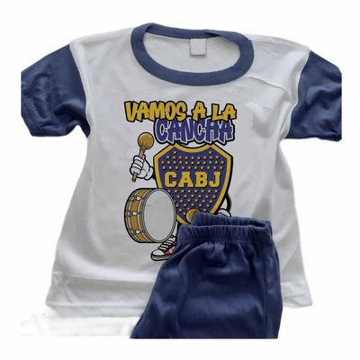 Pijamas de Boca Juniors Vamos a la Cancha - 9003