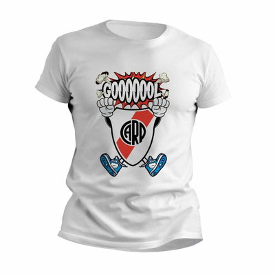 Remera de Futbol River Plate Gritando el Gol - 9002