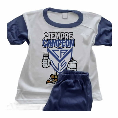Pijamas de Futbol Velez Sarsfield Siempre Campeón - 9001