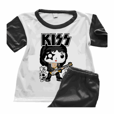 Pijamas con Paul Stanley - Starchild - KISS - Infantiles y Adultos - 7034