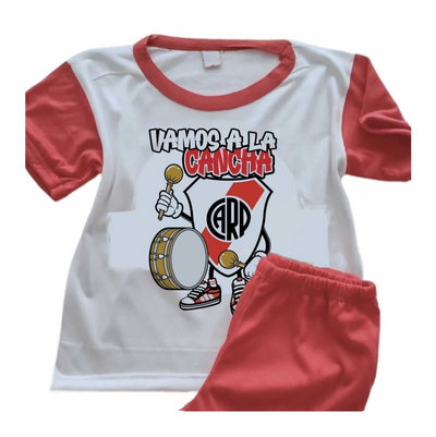 Pijamas de Futbol River Plate Vamos a la Cancha - 9003