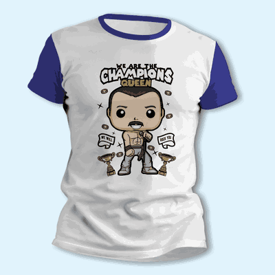 Remeras de Freddie Mercury - Queen - Envío a todo el País - 7018
