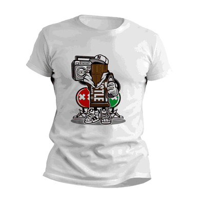Remeras Rockero de Chocolate Musical - Diseños Originales - 0096
