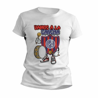 Remera de Futbol San Lorenzo Vamos a la Cancha - 9003