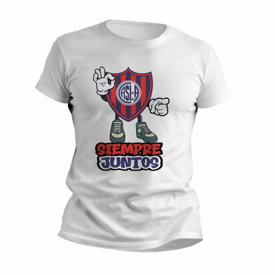 Remera de Futbol con San Lorenzo Siempre Juntos - 9004