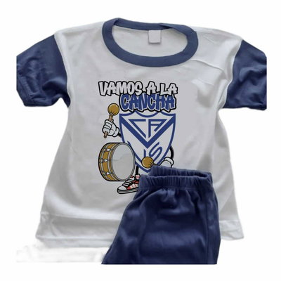 Pijamas de Futbol Velez Sarsfield Vamos a la Cancha - 9003