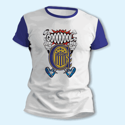 Remeras Rosario Central Gritando el Gol de Futbol - 9002