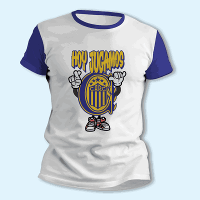 Remeras con Rosario Central Hoy Jugamos Futbol - 9005