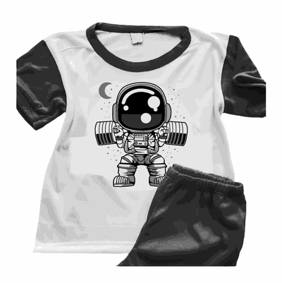 Pijamas Gym Astronauta con Pesas - Infantiles y Adultos - 0893