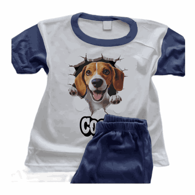 Pijamas de Perro Beagle Personalizando su Nombre - 6401