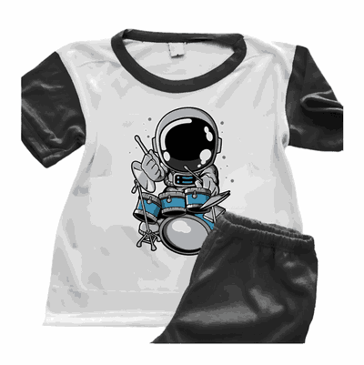 Pijamas de Rockero Astronauta con Batería - Infantiles y Adultos - 0913