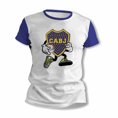 Remeras de Rugby con Escudo Boca Juniors - Envío a todo el País - 9010