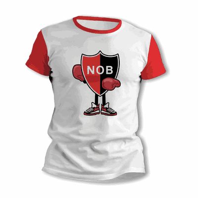 Remeras Boxeo con Escudo Newells Old Boys - Envío a todo el País - 9012