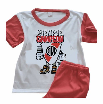 Pijamas de Futbol River Plate Siempre Campeón - 9001