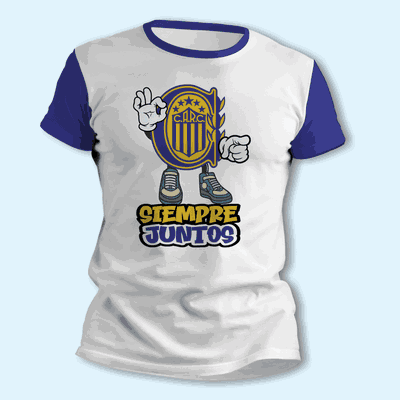 Remeras con Rosario Central Siempre Juntos Futbol - 9004