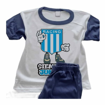 Pijamas de Futbol con Racing Club Siempre Juntos - 9004