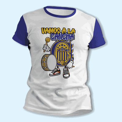 Remeras Rosario Central Vamos a la Cancha de Futbol - 9003
