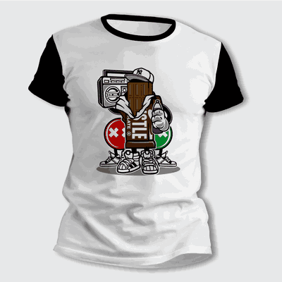 Remeras Rockero de Chocolate Musical - Envío a todo el País - 0096