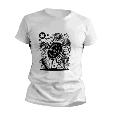 Remeras Fisicoculturismo Divertido Discos de Pesas - Diseños Originales - 0568