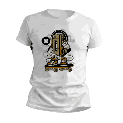 Remeras Vintage con Walkman Skater - Diseños Originales - 0251